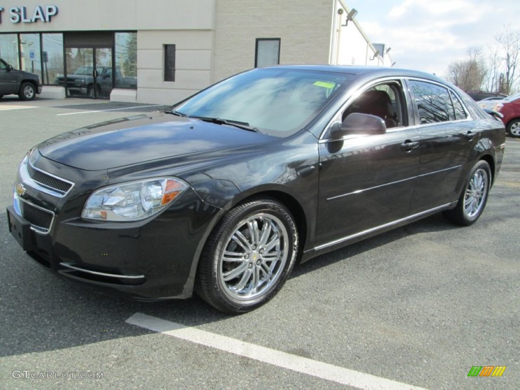 Black Granite Metallic 2010 Chevrolet Malibu LT Sedan Exterior Photo #77531594