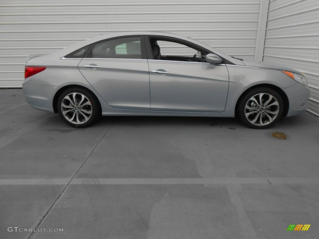 Iridescent Silver Blue Pearl 2013 Hyundai Sonata Limited 2.0T Exterior Photo #77531910