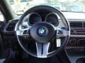 2004 BMW Z4 Dream Red/Black Interior Steering Wheel Photo