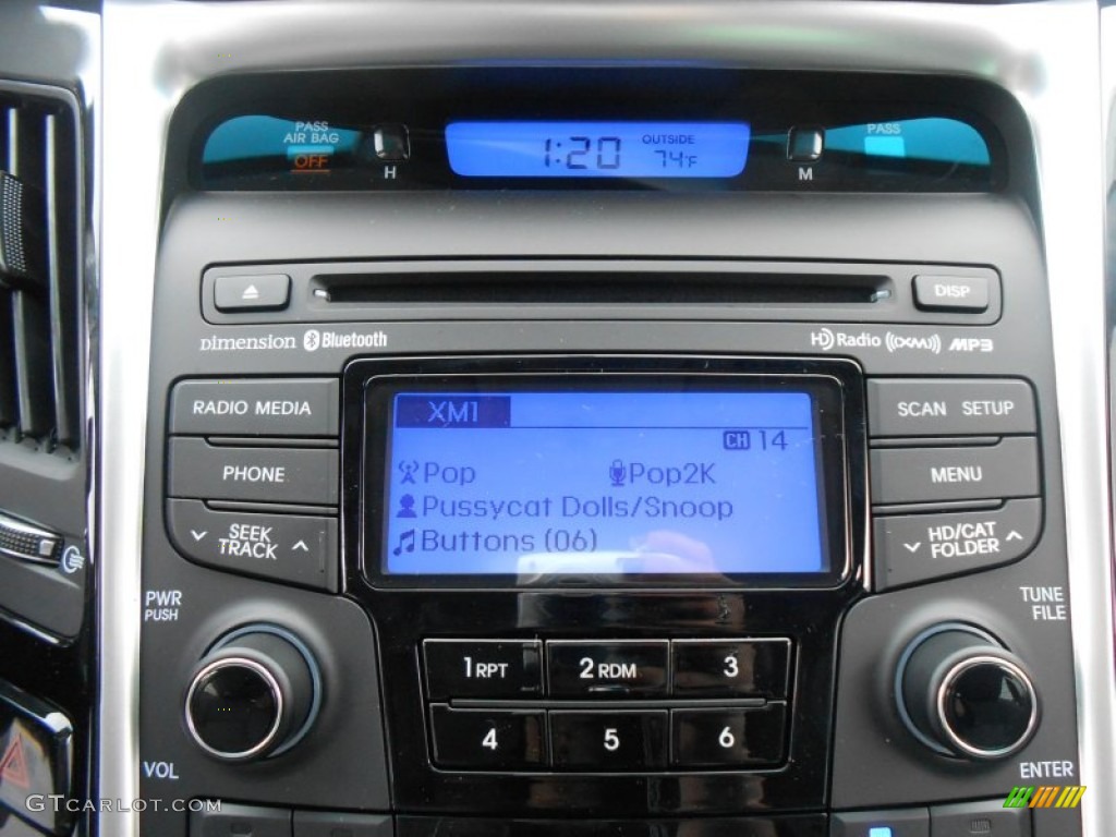 2013 Hyundai Sonata Limited 2.0T Audio System Photos