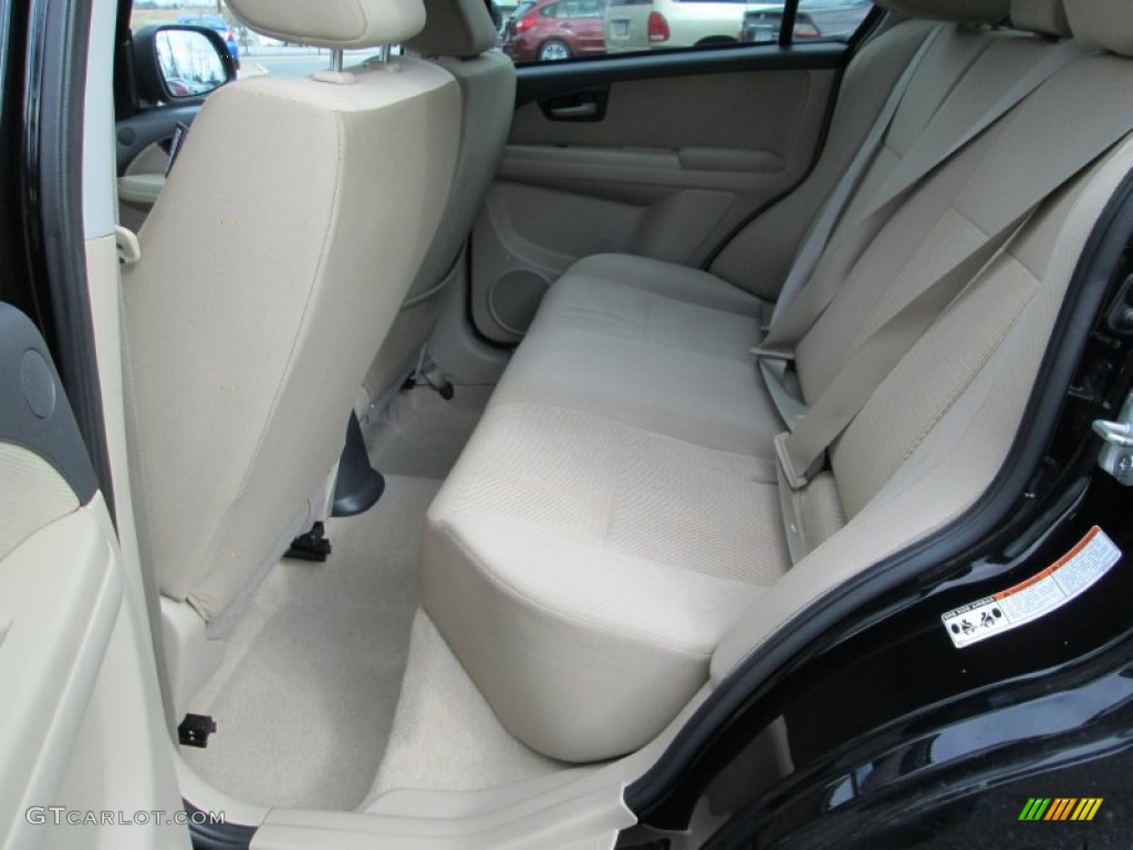 2011 Suzuki SX4 Sedan LE Rear Seat Photo #77532644