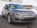 2011 Sterling Grey Metallic Ford Fusion SEL V6  photo #3