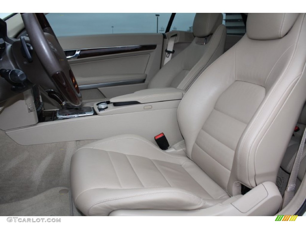 Almond/Mocha Interior 2011 Mercedes-Benz E 350 Coupe Photo #77532903