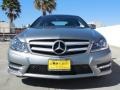 2013 Palladium Silver Metallic Mercedes-Benz C 250 Coupe  photo #2