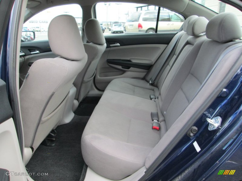 2011 Accord LX Sedan - Royal Blue Pearl / Gray photo #17