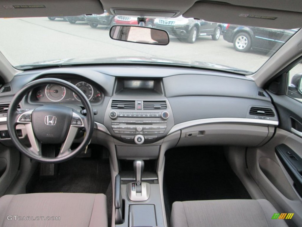 2011 Honda Accord LX Sedan Gray Dashboard Photo #77533945
