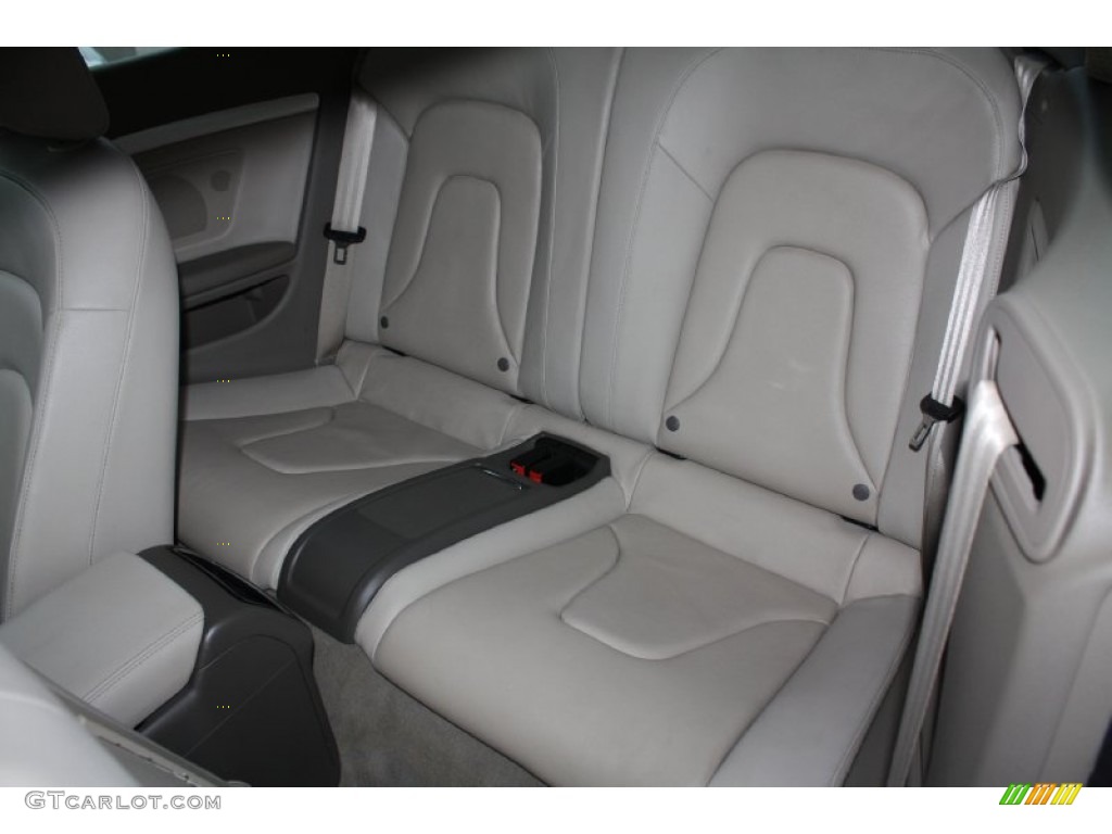 2010 Audi A5 2.0T Cabriolet Rear Seat Photos