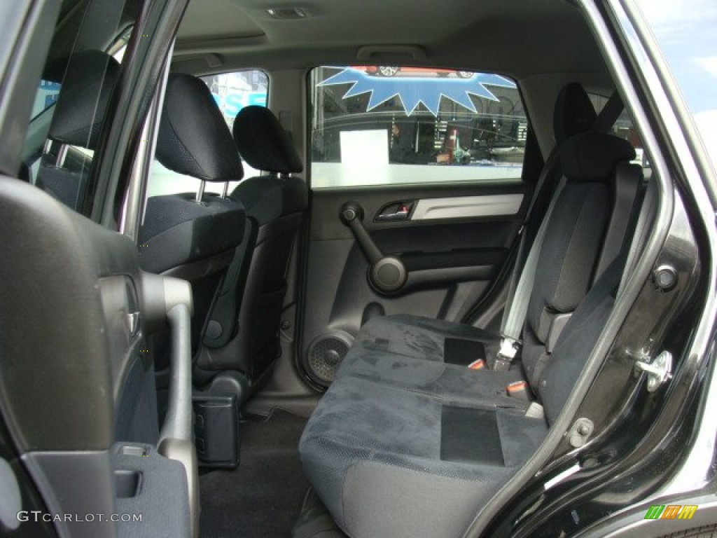2011 CR-V EX 4WD - Crystal Black Pearl / Black photo #14