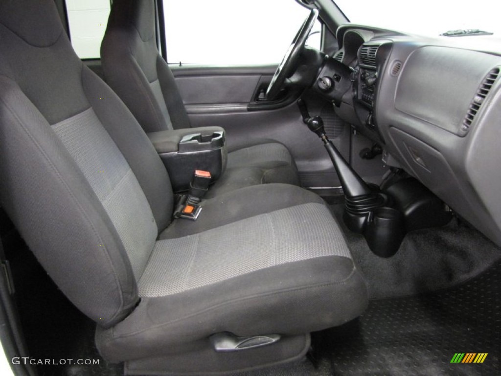Dark Graphite Interior 2003 Ford Ranger Edge SuperCab 4x4 Photo #77535222