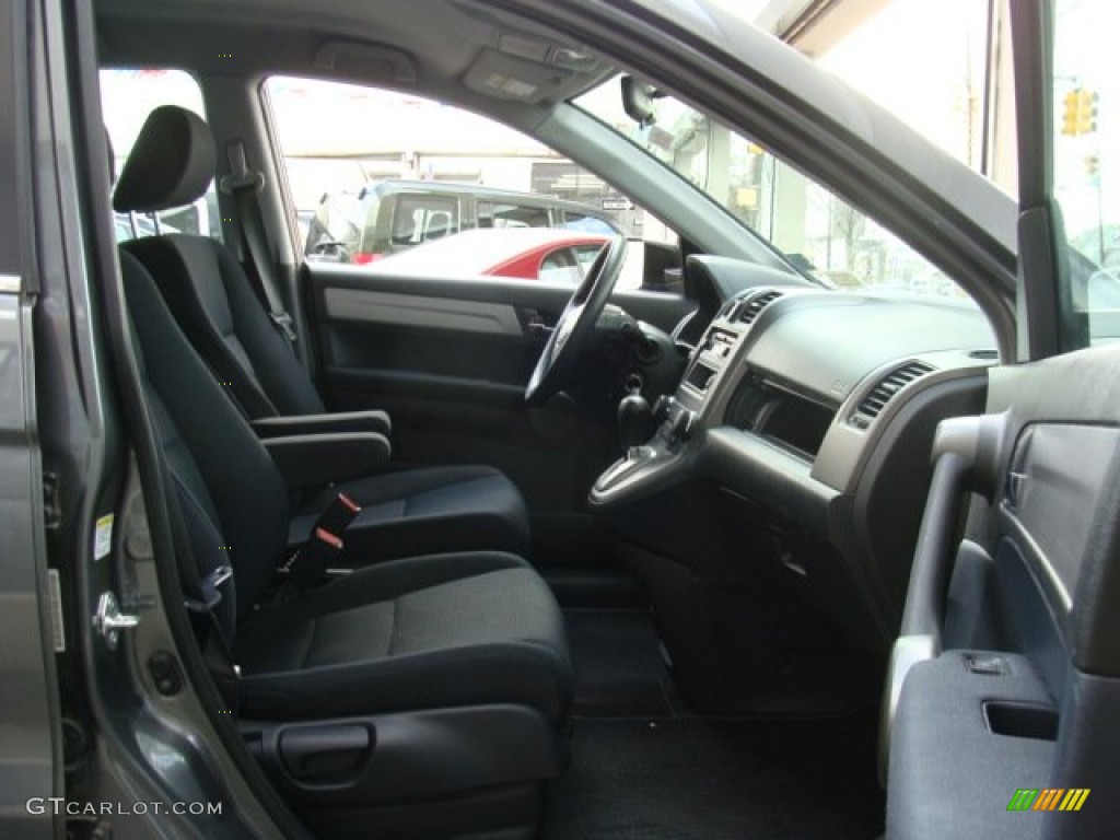 2011 CR-V LX 4WD - Polished Metal Metallic / Black photo #8
