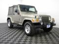 2004 Light Khaki Metallic Jeep Wrangler Sahara 4x4  photo #1