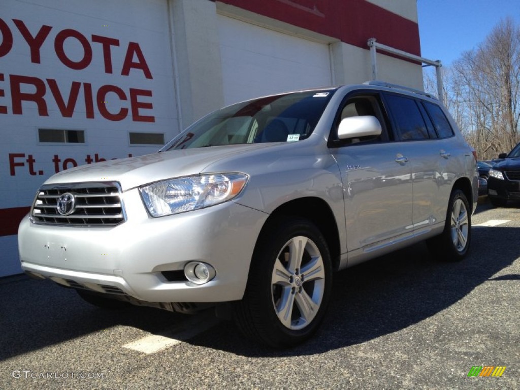 2010 Highlander Limited 4WD - Classic Silver Metallic / Ash photo #1