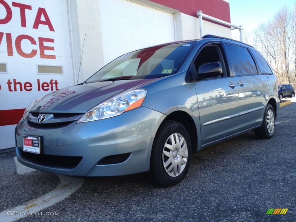 2006 Sienna LE - Blue Mirage Metallic / Stone Gray photo #1