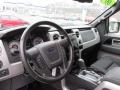 2009 Ford F150 Black/Black Interior Dashboard Photo