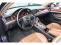 Black/Amaretto Prime Interior Photo for 2006 Audi A8 #77537202