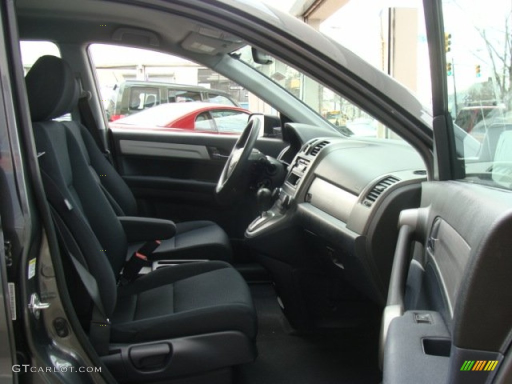 2011 CR-V LX 4WD - Polished Metal Metallic / Black photo #8