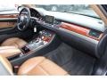 2006 Audi A8 Black/Amaretto Interior Dashboard Photo