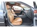 2006 Audi A8 Black/Amaretto Interior Interior Photo