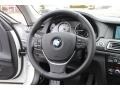 Black 2012 BMW 7 Series 750i xDrive Sedan Steering Wheel