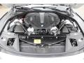 4.4 Liter DI TwinPower Turbo DOHC 32-Valve VVT V8 2012 BMW 7 Series 750i xDrive Sedan Engine