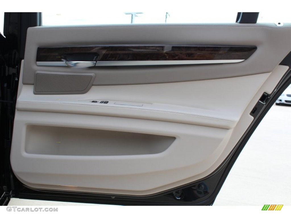 2013 7 Series 750Li Sedan - Black Sapphire Metallic / Oyster photo #22