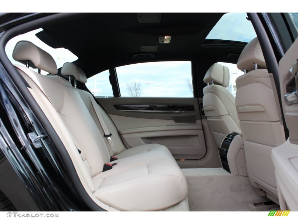 2013 7 Series 750Li Sedan - Black Sapphire Metallic / Oyster photo #23
