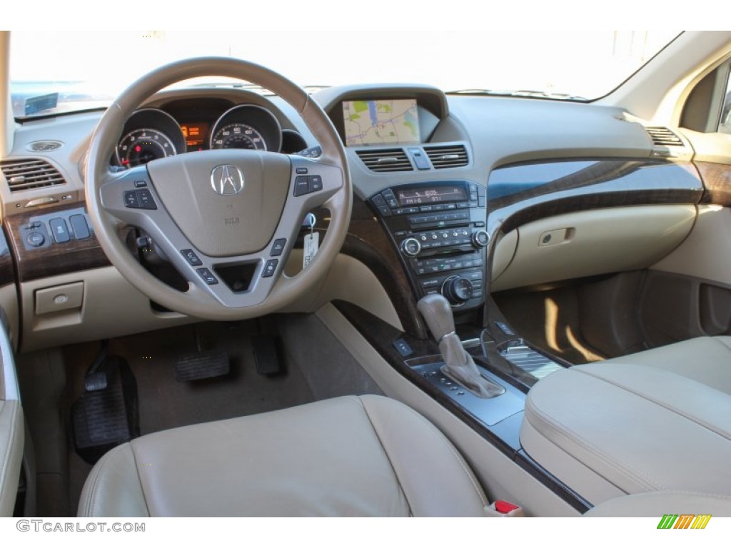 Parchment Interior 2010 Acura MDX Technology Photo #77538903