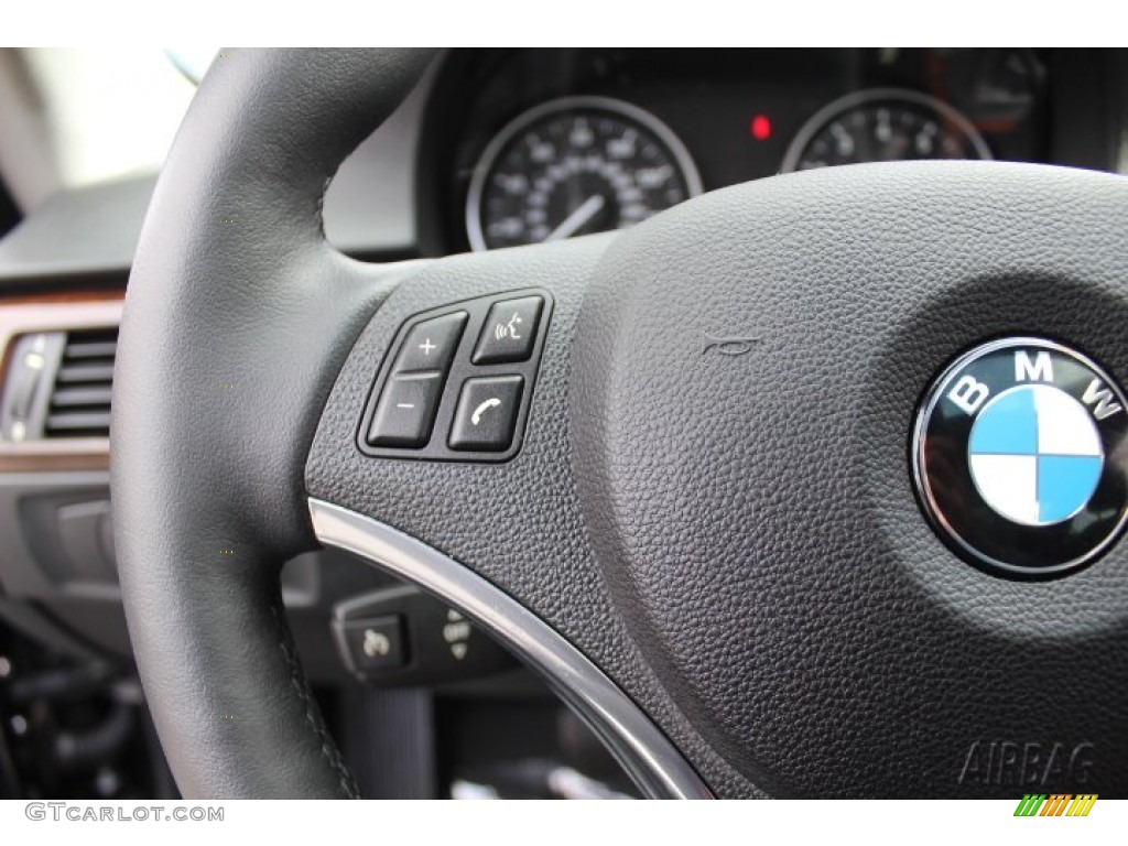 2011 3 Series 328i xDrive Coupe - Black Sapphire Metallic / Black photo #17