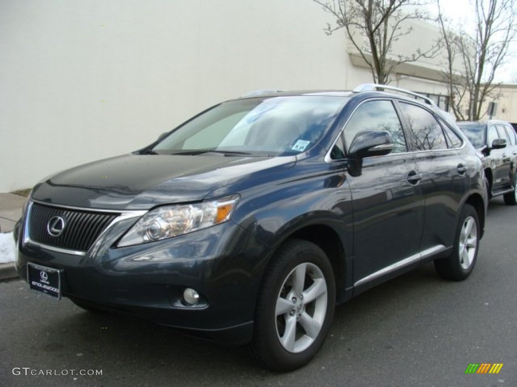 2010 RX 350 AWD - Smokey Granite Mica / Light Gray/Espresso Birds-Eye Maple photo #1