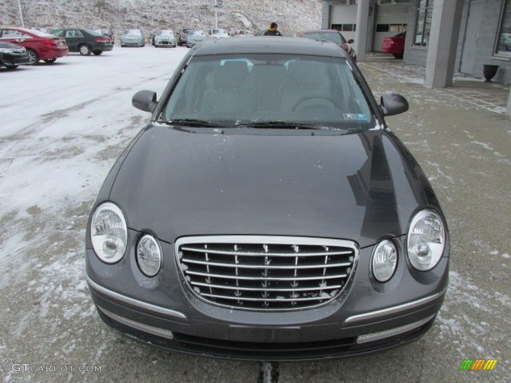 Midnight Gray 2009 Kia Amanti Standard Amanti Model Exterior Photo #77539121