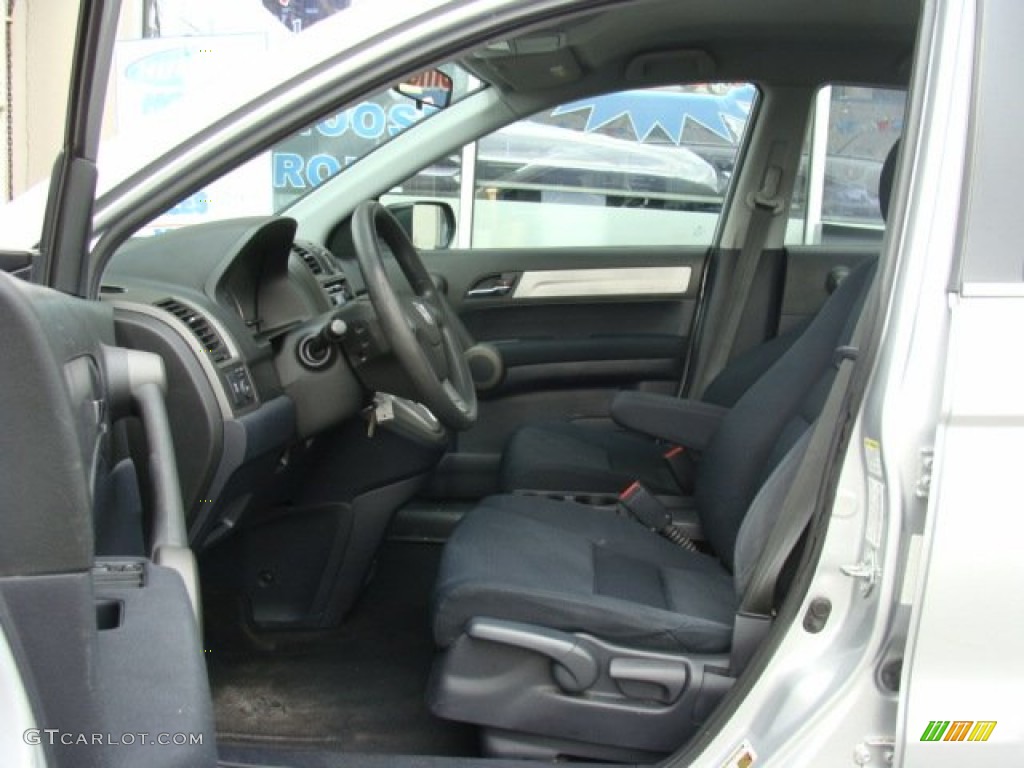 2010 CR-V LX AWD - Alabaster Silver Metallic / Black photo #7