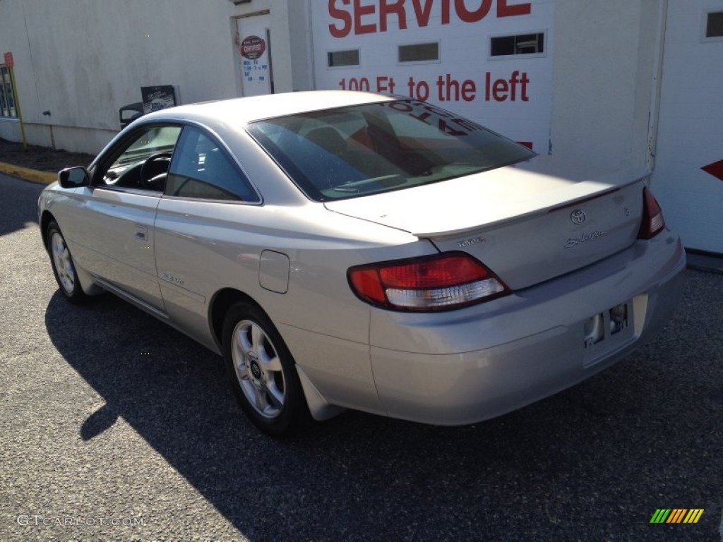 2000 Solara SLE V6 Coupe - Silver Stream Opal / Charcoal photo #4
