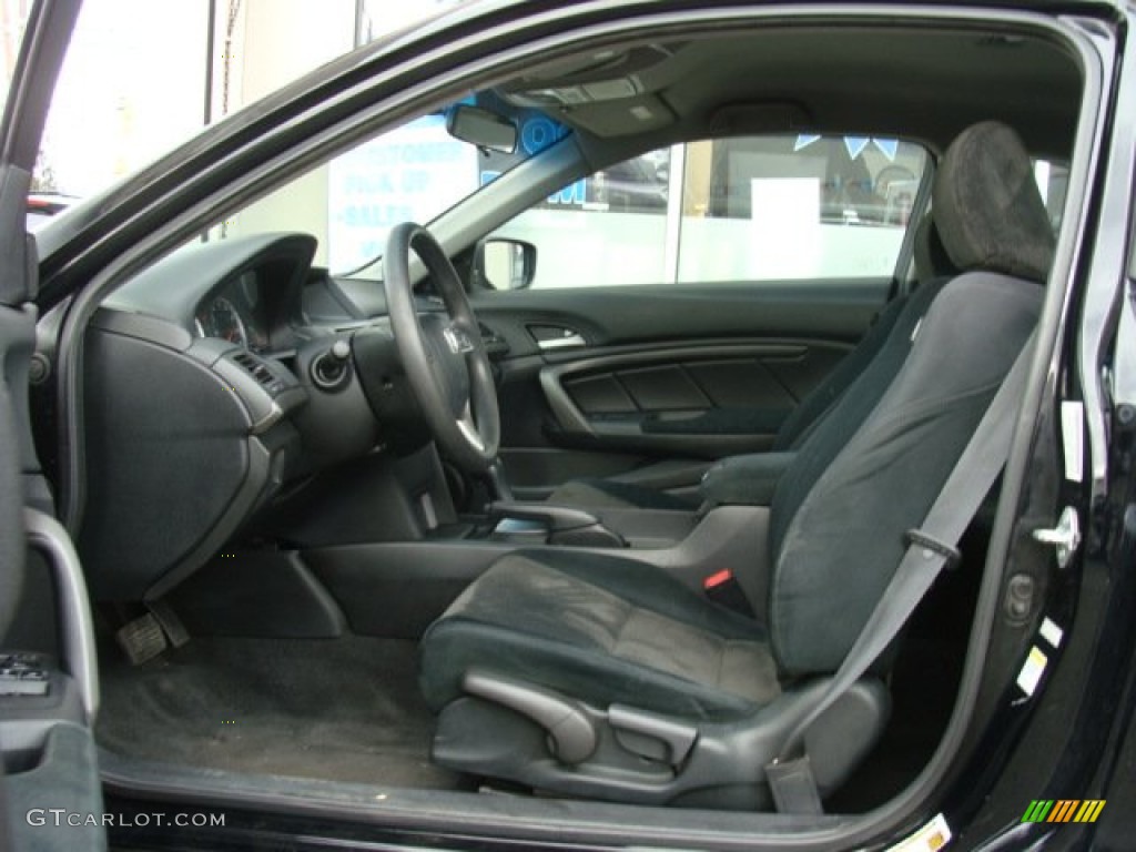 Black Interior 2010 Honda Accord LX-S Coupe Photo #77540092