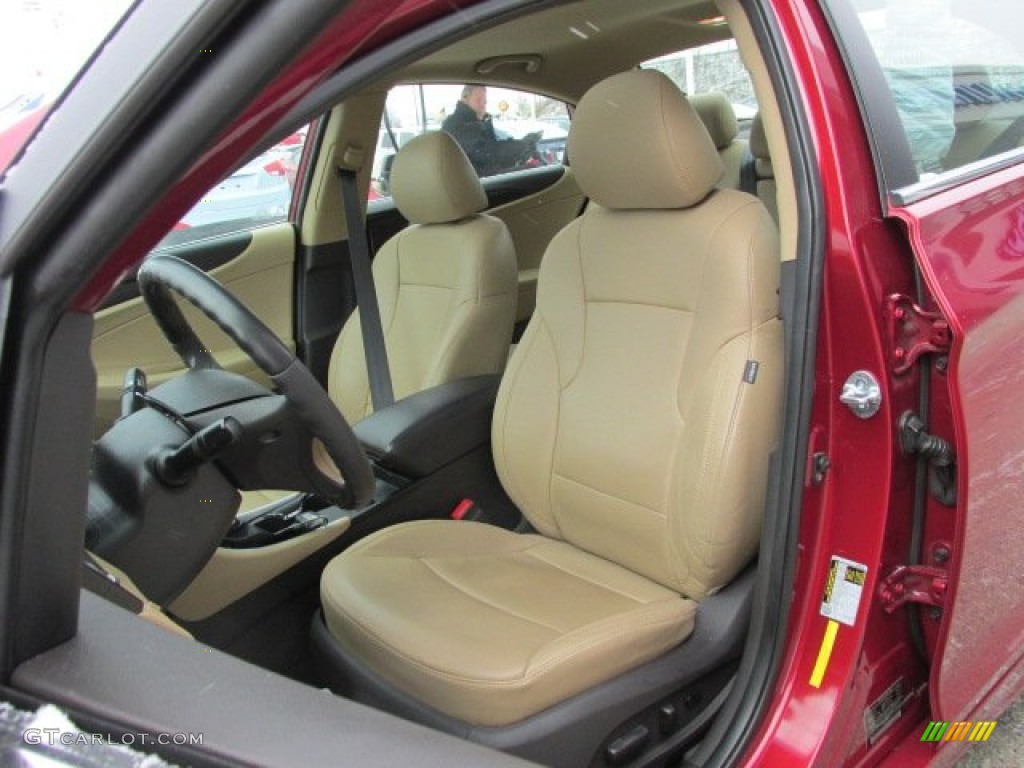 2011 Sonata Limited - Venetian Red / Camel photo #11