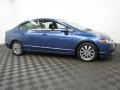 Atomic Blue Metallic 2010 Honda Civic EX Sedan Exterior