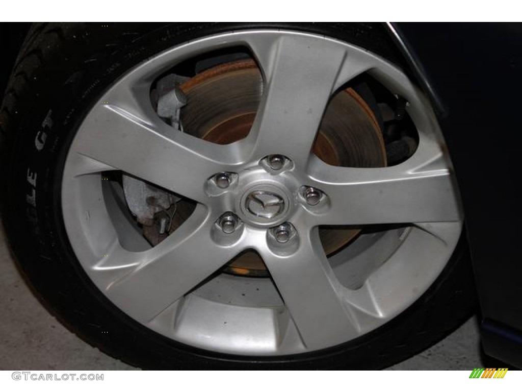 2007 MAZDA5 Sport - Strato Blue Mica / Black photo #12