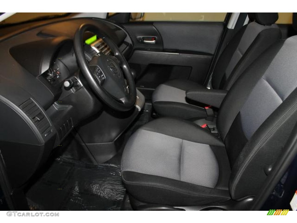 2007 MAZDA5 Sport - Strato Blue Mica / Black photo #20