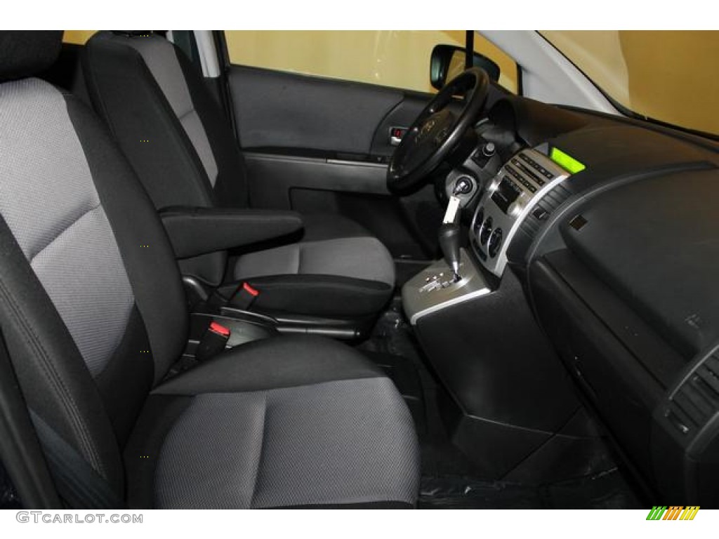 2007 MAZDA5 Sport - Strato Blue Mica / Black photo #29