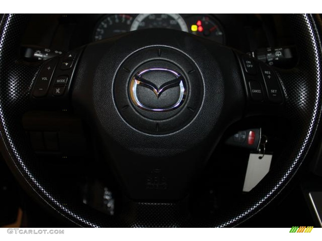 2007 MAZDA5 Sport - Strato Blue Mica / Black photo #34
