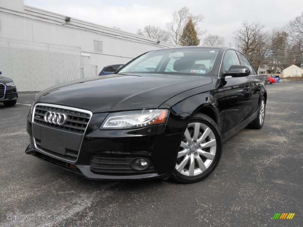 Brilliant Black 2011 Audi A4 2.0T quattro Sedan Exterior Photo #77541512