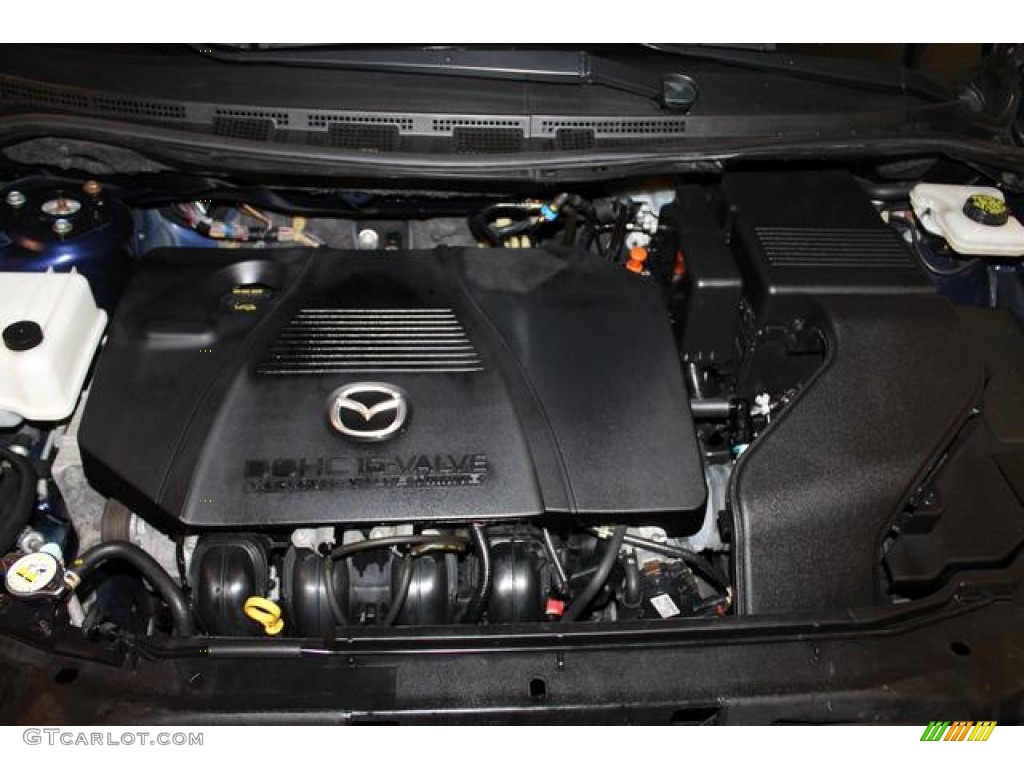 2007 MAZDA5 Sport - Strato Blue Mica / Black photo #51