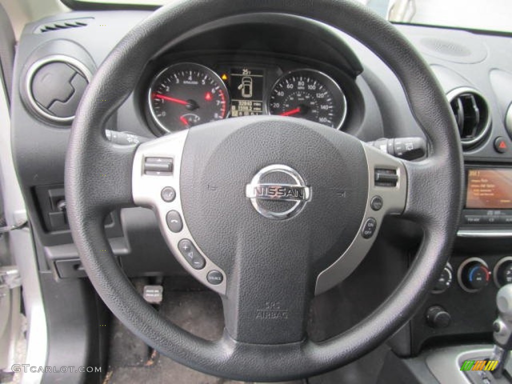 2011 Rogue SV AWD - Silver Ice Metallic / Black photo #10