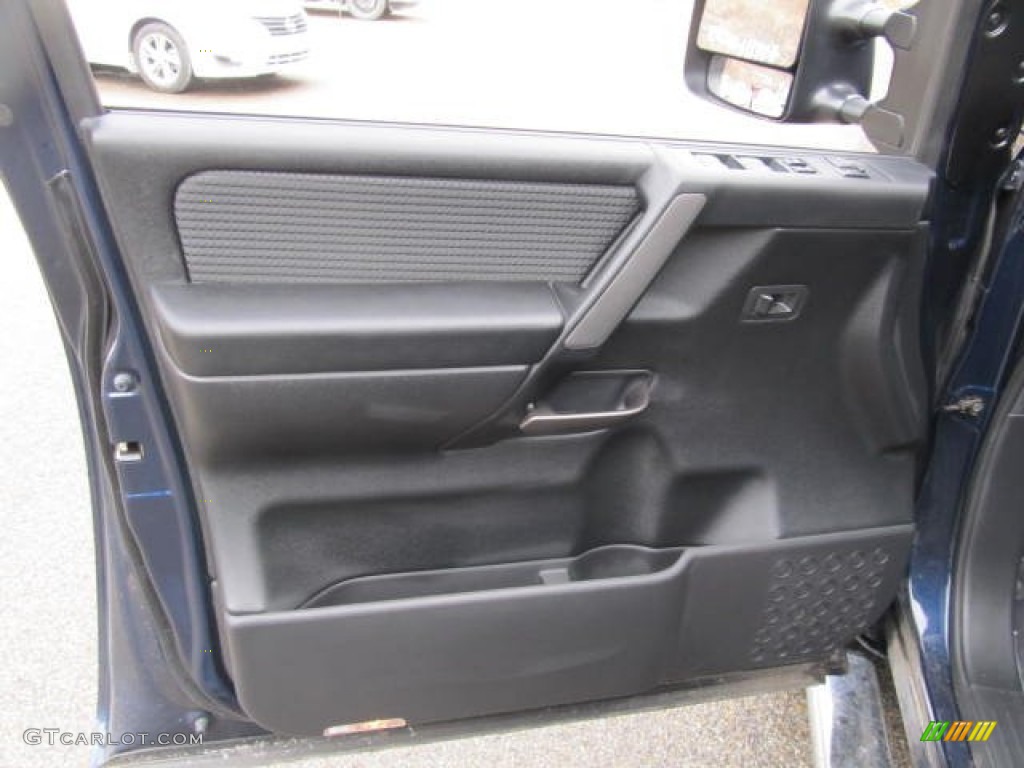 2011 Titan SV Crew Cab 4x4 - Navy Blue / Charcoal photo #7