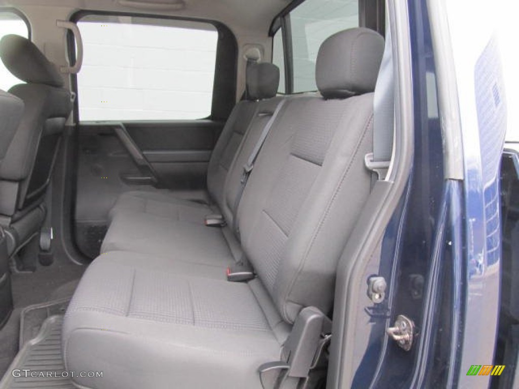 2011 Titan SV Crew Cab 4x4 - Navy Blue / Charcoal photo #9