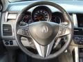 2010 Acura RDX Taupe Interior Steering Wheel Photo