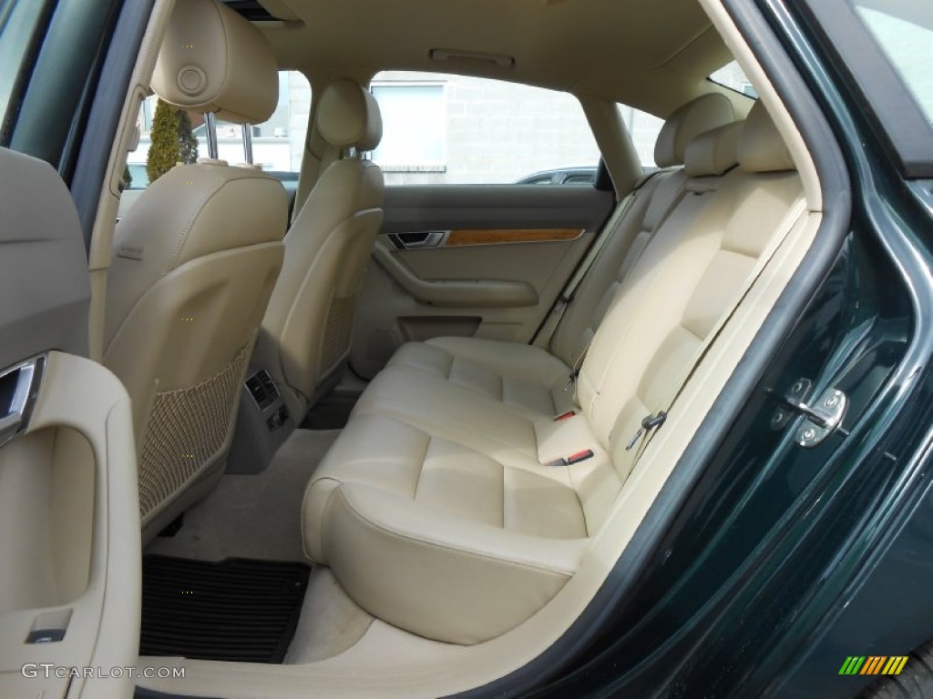 Beige Interior 2006 Audi A6 3.2 quattro Sedan Photo #77542634