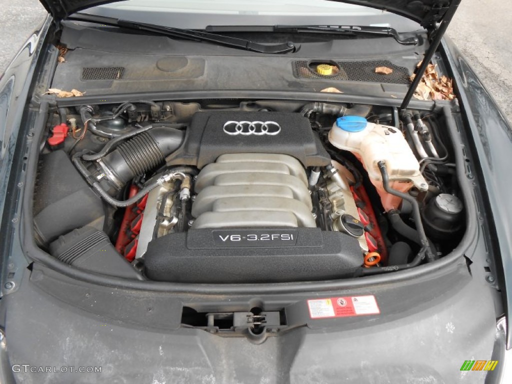 2006 Audi A6 3.2 quattro Sedan 3.2 Liter FSI DOHC 24-Valve VVT V6 Engine Photo #77542697