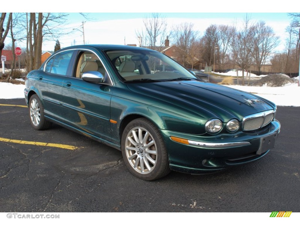 Jaguar Racing Green Metallic 2007 Jaguar X-Type 3.0 Exterior Photo #77542709
