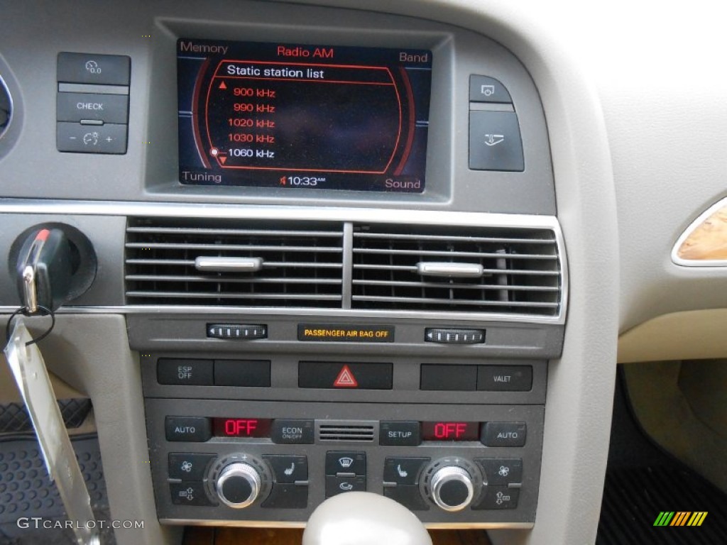 2006 Audi A6 3.2 quattro Sedan Controls Photo #77542829