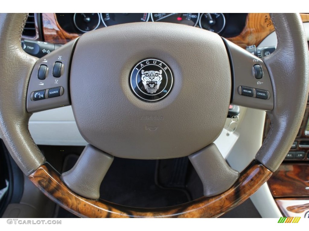 2007 X-Type 3.0 - Jaguar Racing Green Metallic / Ivory photo #15